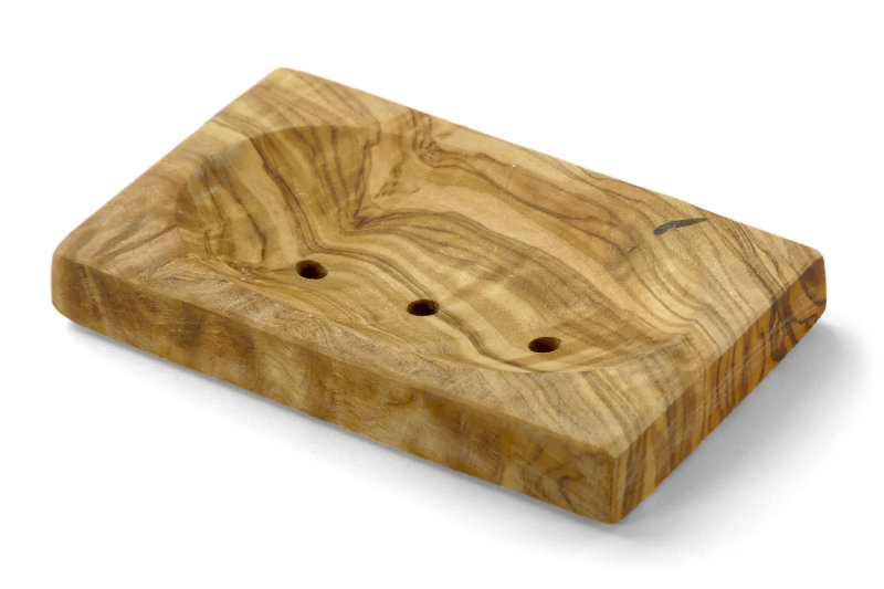Bild Seifenschale Olivenholz eckig Seifenschale Olivenholz eckig Cover