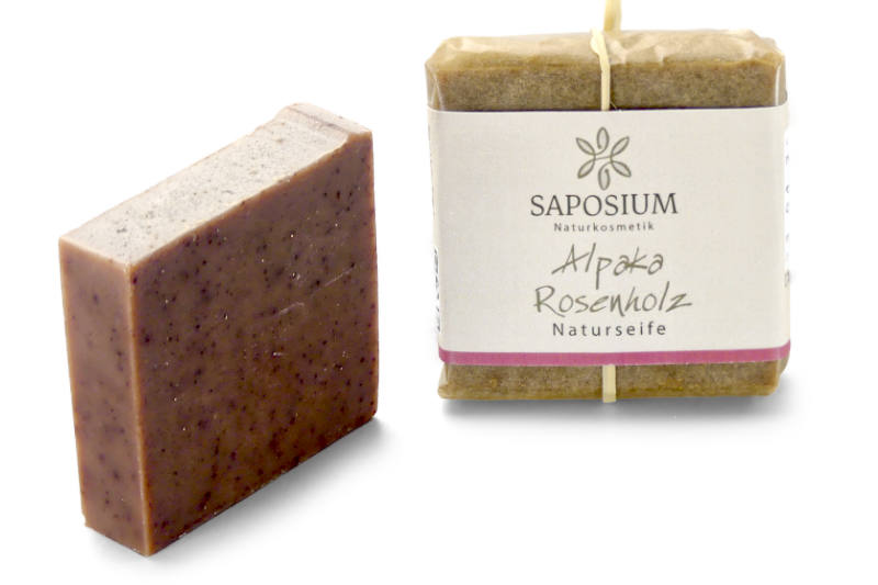 Alpakaseife Rosenholz