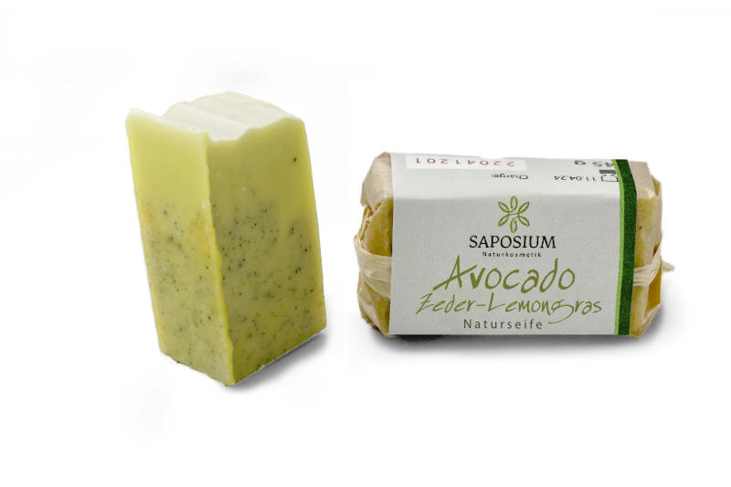 Bild Avocadoseife Zeder-Lemongras klein Avocadoseife Zeder-Lemongras