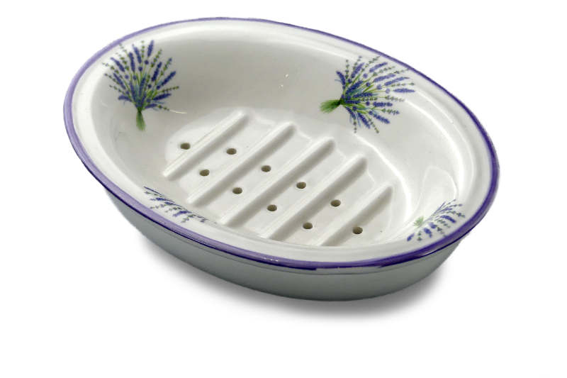 Seifenschale Lavendula, zweiteilig