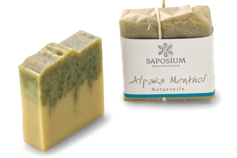 Bild Alpakaseife Menthol gross Alpakaseife Menthol