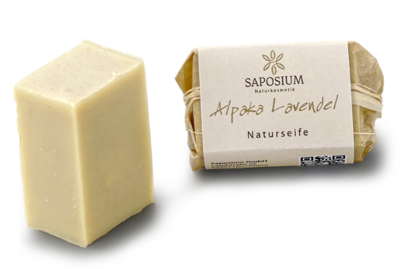 Bild Alpakaseife Lavendel klein Alpakaseife Lavendel